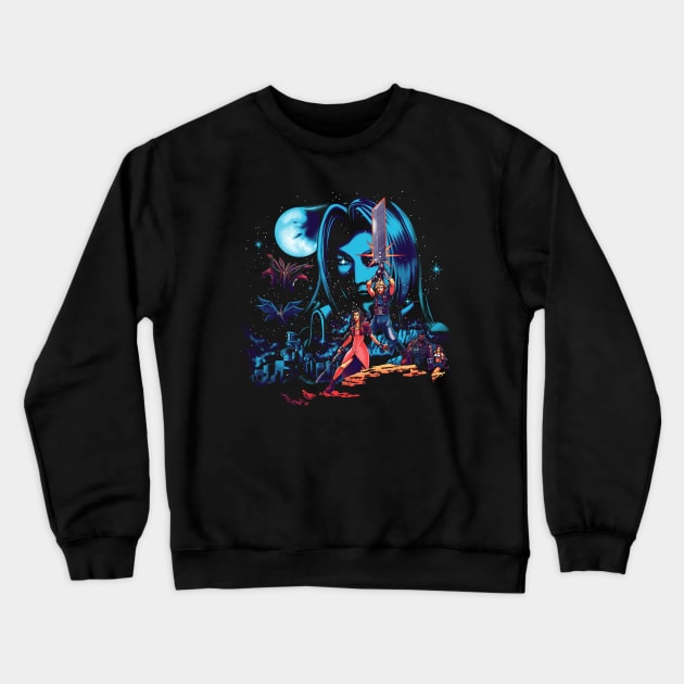 Final Wars VII Crewneck Sweatshirt by KindaCreative